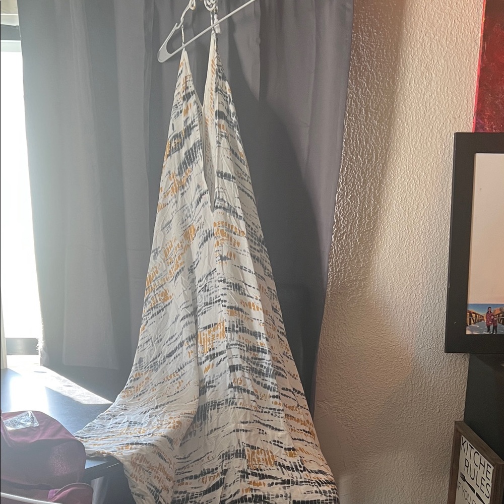 Black and White Women's Dress